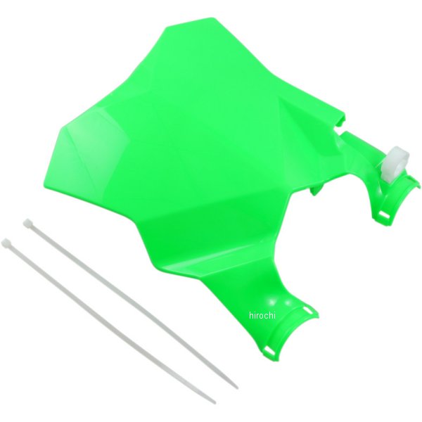 フロントナンバープレート STADIUM 16年-18年 KX450、KX250 緑