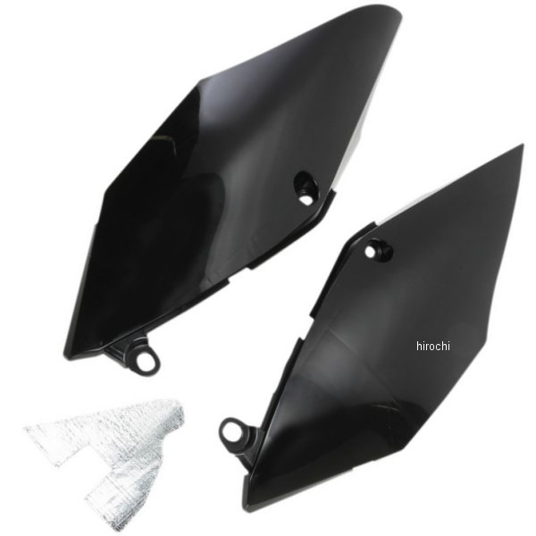 ユーフォープラスト UFO PLAS サイドパネル 17年-18年 CRF450 黒