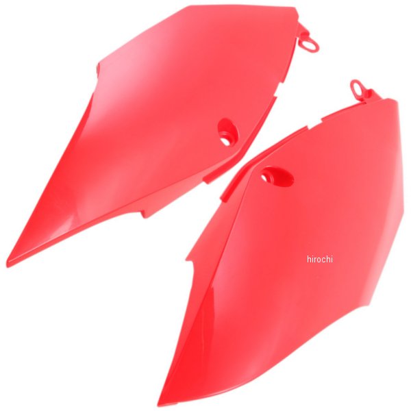 ユーフォープラスト UFO PLAS サイドパネル 17年-18年 CRF450 赤