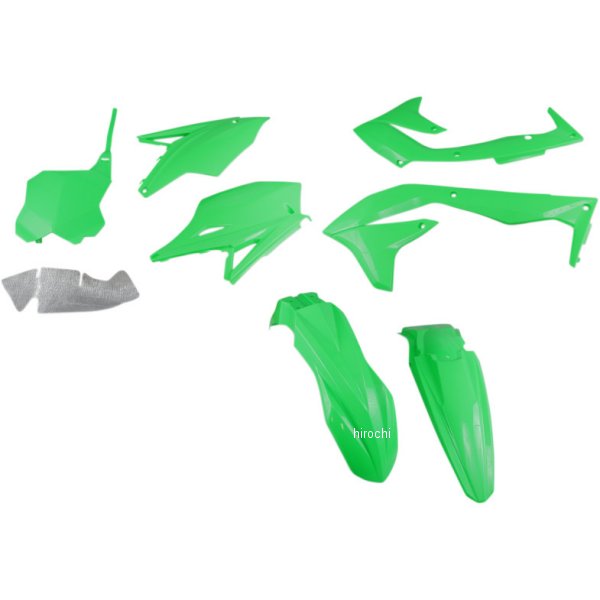 外装キット 18年 KX450F FLO GRN