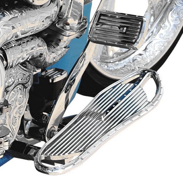 ドライバーフットボード ディンプル クローム