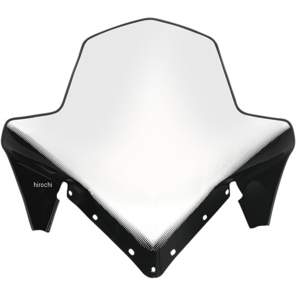 ウインドシールド 20インチ(508mm) ポラリス スモーク