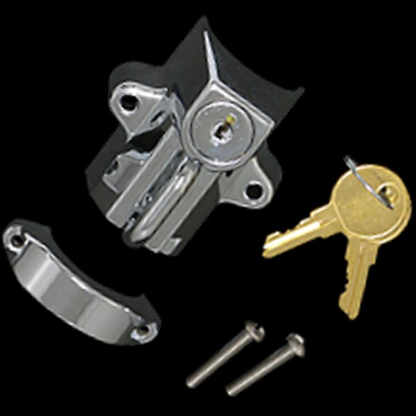 OEMタイプヘルメットロック クローム