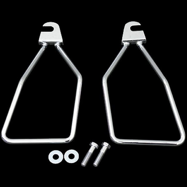 サドルバッグサポートシングルボルトブラケット84年-99年 ソフテイル