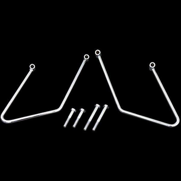 サドルバッグサポート 2ボルトマウントブラケット 00年以降 ソフテイル