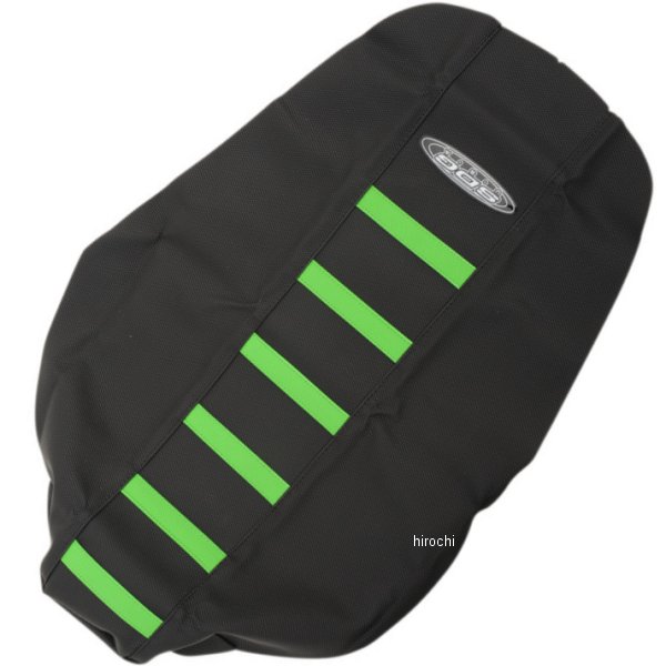 シートカバー グリッパー 14年-18年 KX100、KX85 黒/緑