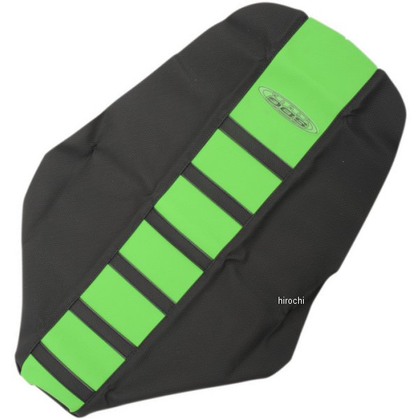 シートカバー グリッパー 14年-18年 KX100、KX85 黒/緑