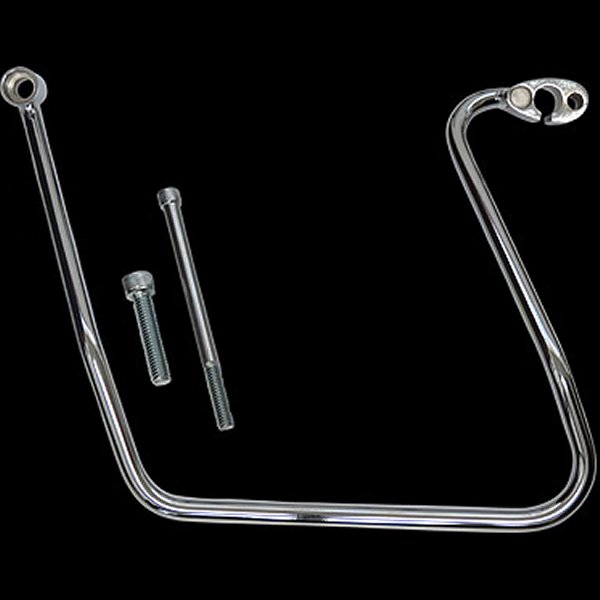 【セール特価】 サドルバッグサポートブラケット左 06年以降 ダイナ クローム