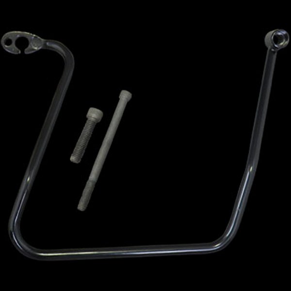 【セール特価】 サドルバッグサポートブラケット右 06年以降 ダイナ ブラック