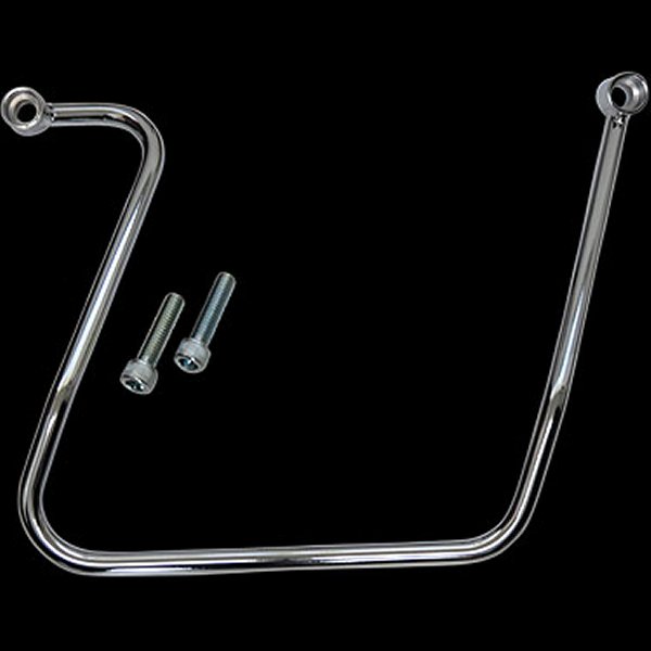 【セール特価】 サドルバッグサポートブラケット右 06年以降 FXDWG クローム