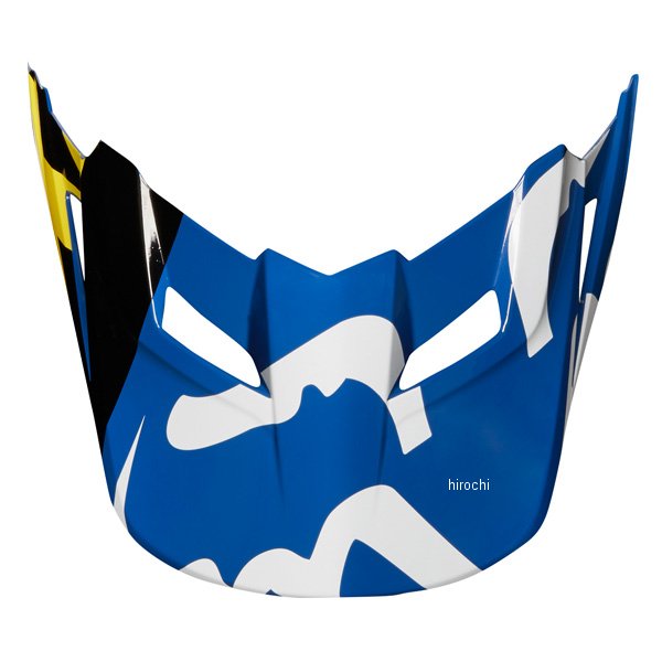 ヘルメットバイザー V1 レーサー ユース用 青