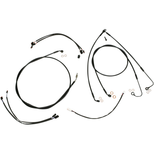 ケーブルキット XR 黒/黒 17年 FLSS ABS付 12-14インチ用