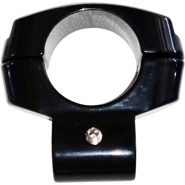 1インチ ハンドルバーLEDクランプ 黒/クローム