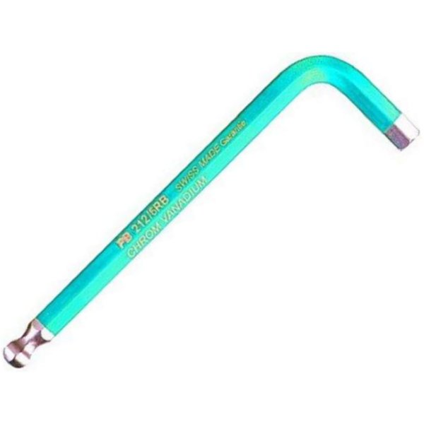 スイスツールズ  Swiss Tools ボール付レインボーレンチ 水色 (ミリ)