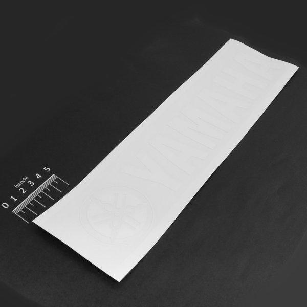 ビッグダイカットステッカー 1フィート 30cm YAMAHA 白