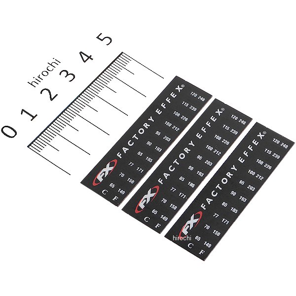 メンテナンス ステッカー FX TEMP 3枚入り