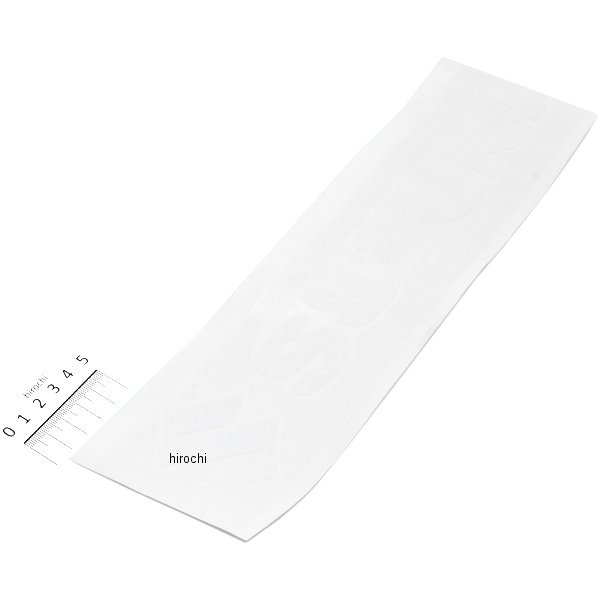 ビッグダイカットステッカー 1フィート 30cm SUZUKI 白 3D