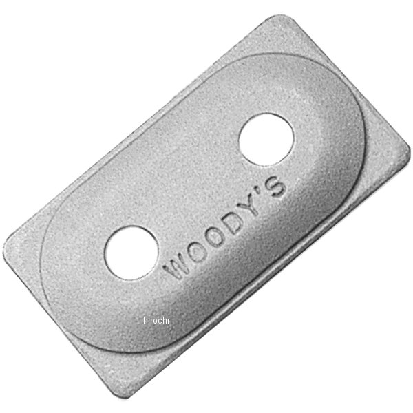 サポートプレート 5/16インチスタッド アルミ (6個入り)