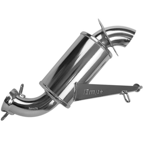 スリップオンマフラー パウダーライト 05年 アークティックキャット Crossfire 6 クローム