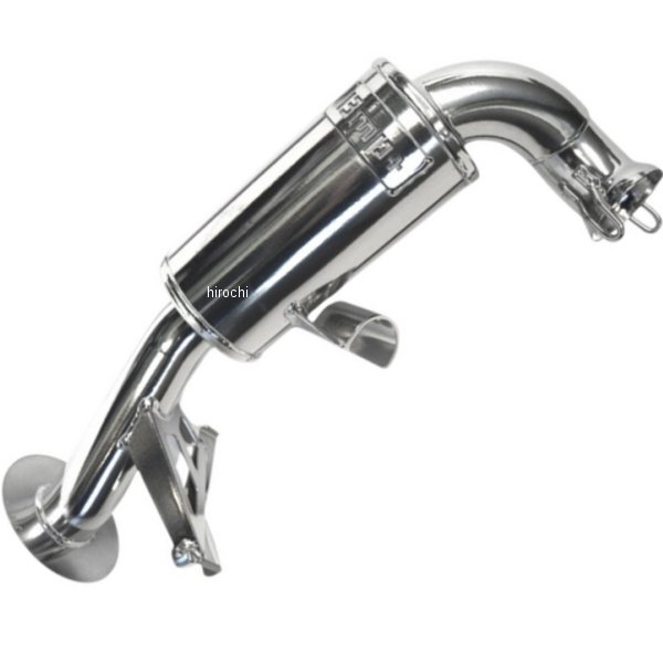 【セール特価】 スリップオンマフラー パウダーライト 15年-18年 ポラリス RMK 600 クローム