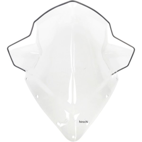 ウインドシールド 11.75インチ(298mm) ポラリス クリア
