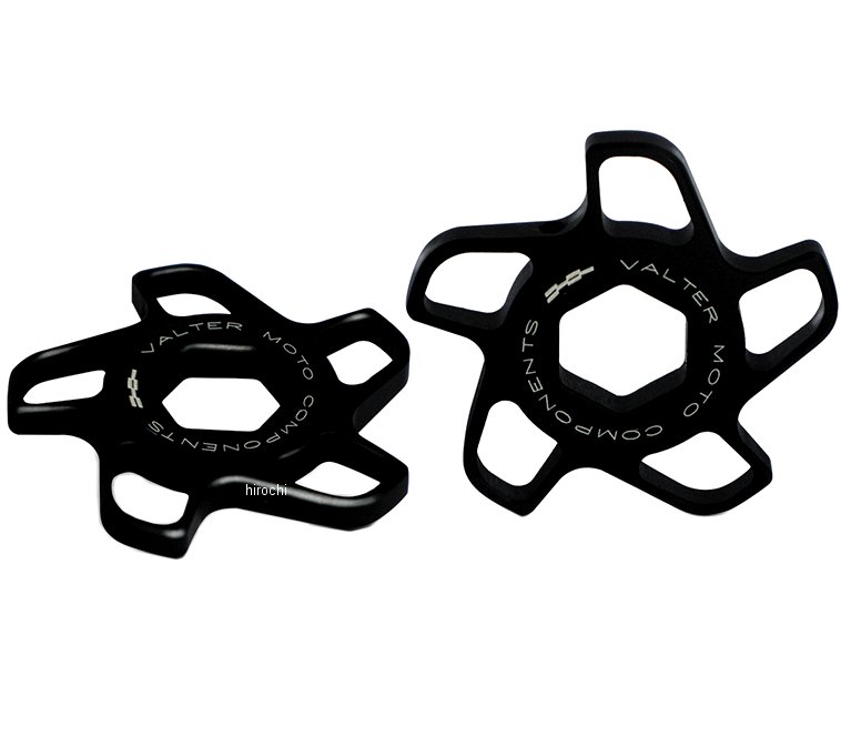 フォークアジャスター 4年-15年 ヤマハ、スズキ、カワサキ、トライアンフ 黒 左右2点セット