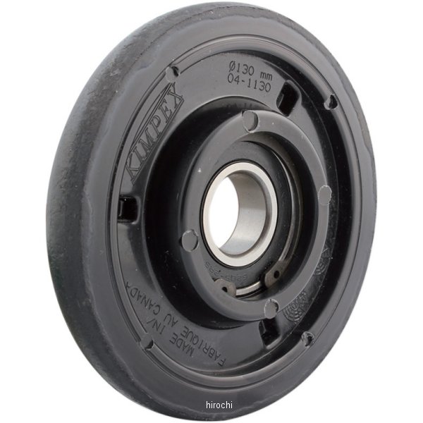 アイドラー ホイール 130mm x 1インチ(25mm) 黒