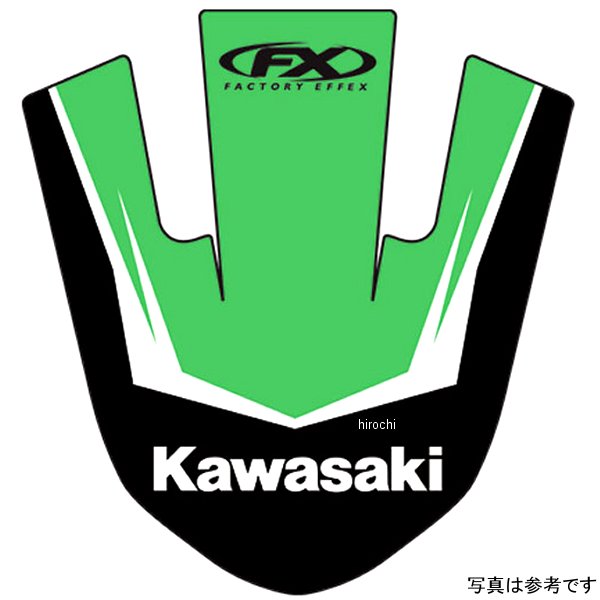 フロントフェンダーデカール 6D 12年-16年 KX450F、KX250F