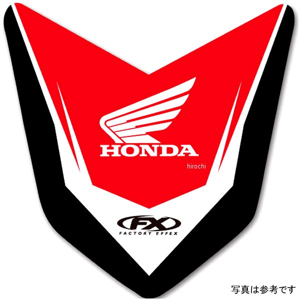 フロントフェンダーデカール 4D 17年-18年 CRF450R、CRF250R