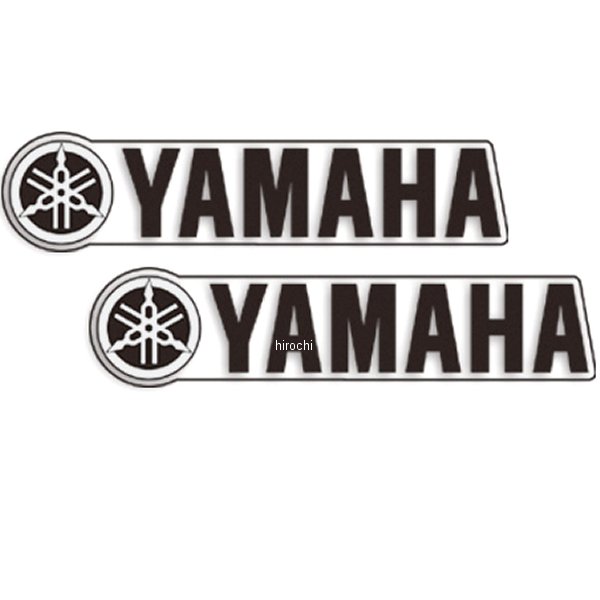 フォーク/スイングアームデカール NEW YAMAHA 黒