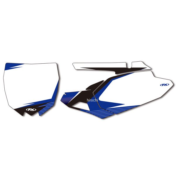 プリカットプリンテッド バックグラウンド 10年-13年 YZ250F 白