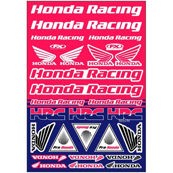 OEMステッカーシート HONDA RACING