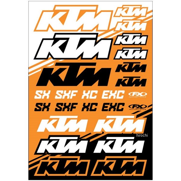 OEMステッカーシート KTM SX