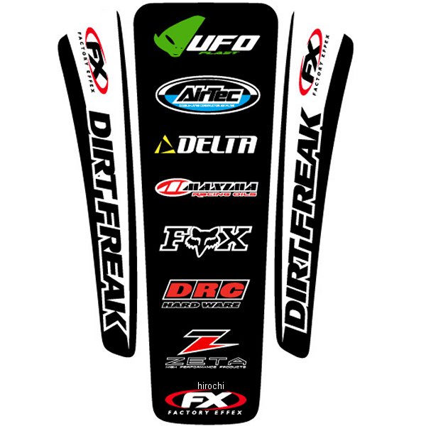 リアフェンダーデカール 6D DIRTFREAK