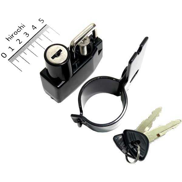 ヘルメットロック 35mmパイプ用 クランプ式 04年以降 スポーツスターモデル