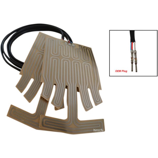 グリップ ヒーター エレメント 03年-18年 Ski-Doo 延長タイプ OEMターミナル 2ワイヤー