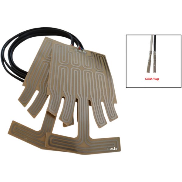 グリップ ヒーター エレメント 17年-21年 Ski-Doo Gen4 延長タイプ OEMターミナル 2ワイヤー