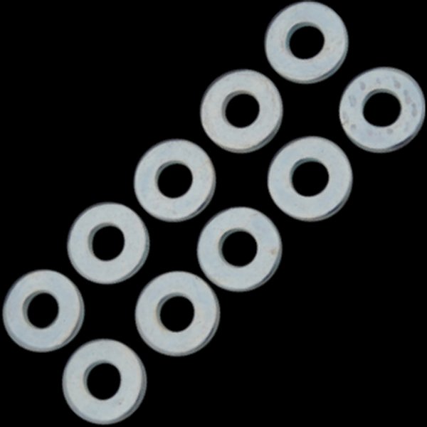 50-7075  フラットワッシャー 3/8インチ×7/8インチ ユニクローム 10個入り