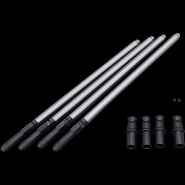 93-5016  アジャスタブル プッシュロッド セット 66年-84年 BigTwin +5/16インチ