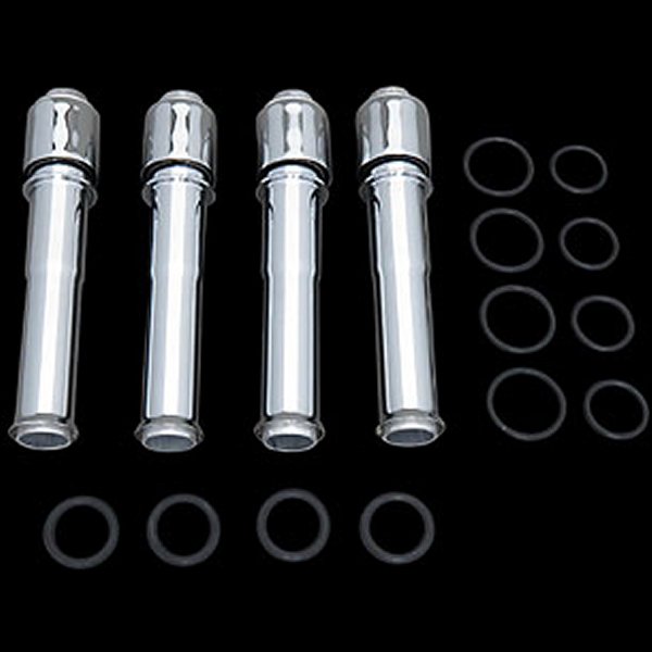 106-1340  EVOスタイル プッシュロッド カバーキット クローム TwinCam、ミルウォーキーエイト用