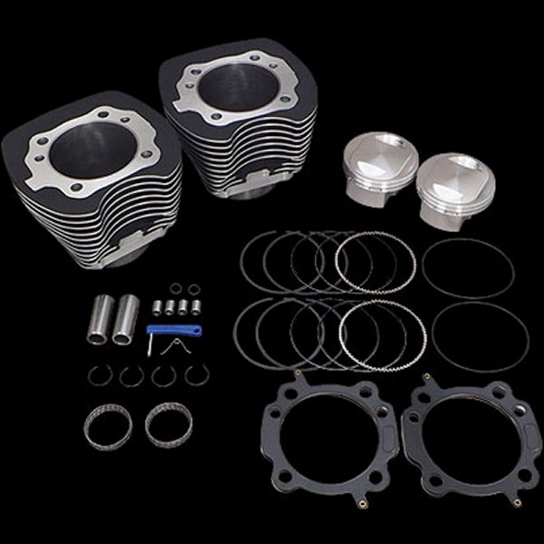 910-0597  サイドワインダー シリンダー キット 99年-06年 BigTwin 100cu リンクルブラック