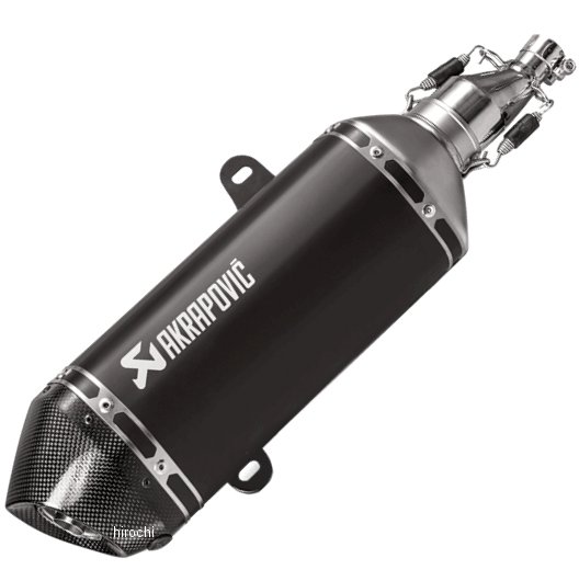 スリップオンマフラー EC/ECE べスパ GTS 125、150i.e Superステンブラック