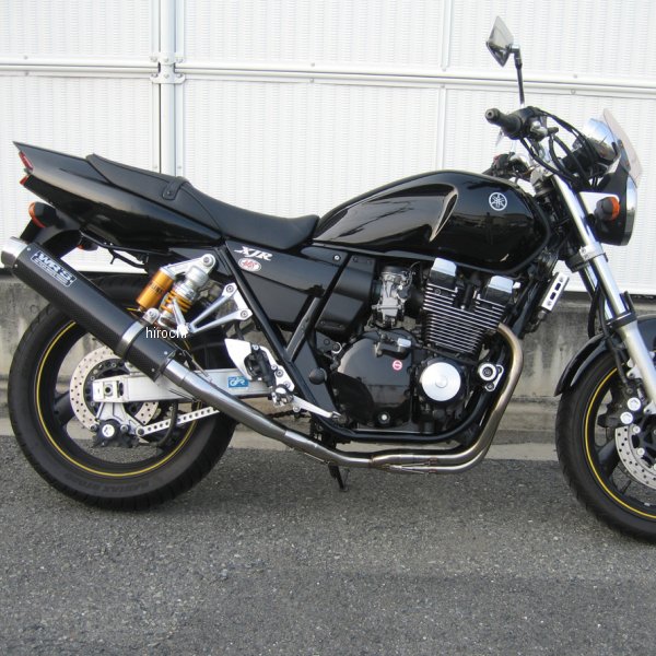 フルエキゾースト JMCA 01年-08年 XJR400R ステンレス/カーボン