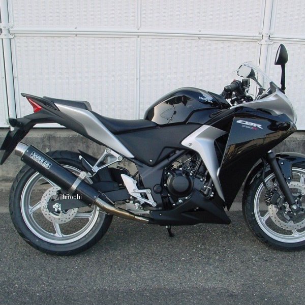 スリップオンマフラー JMCA 11年-13年 CBR250R カーボン