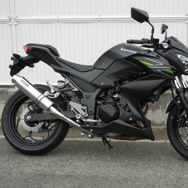 スリップオンマフラー JMCA 13年以降 ニンジャ250、Z250 ステンレス