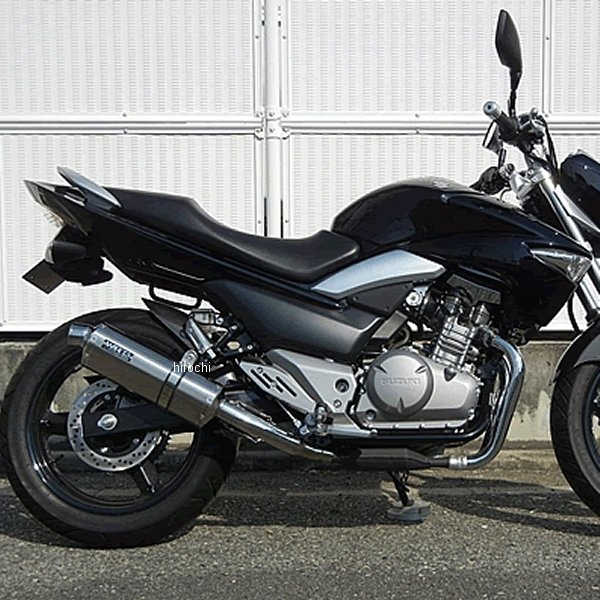 スリップオンマフラー JMCA オーバル GSR750 チタンソリッド