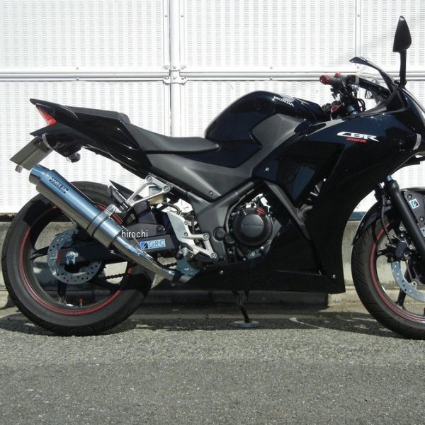 スリップオンマフラー JMCA 14年以降 CBR250R、CB250F ステンレス