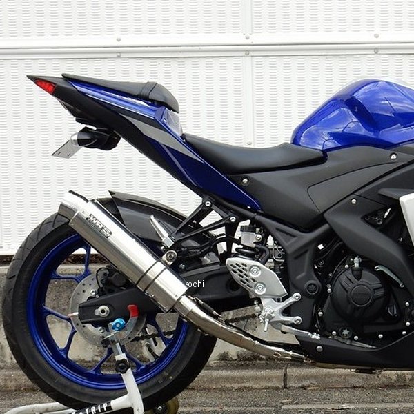 フルエキゾースト JMCA YZF-R25、MT-25 ステンレス/ステンレス