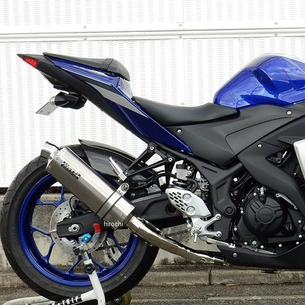 フルエキゾースト JMCA オーバル YZF-R25、MT-25 ステンレス/チタンソリッド