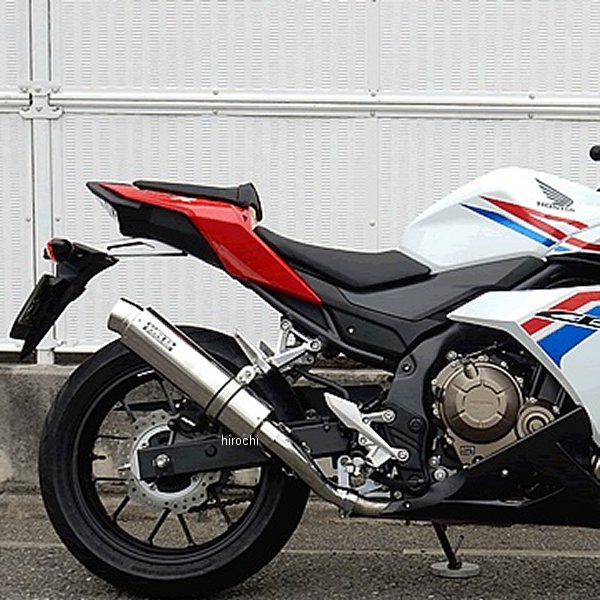 スリップオンマフラー JMCA 16年以降 CBR400R、CBR400R ABS ステンレス